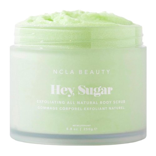 NCLA Beauty All-Natural Body Scrub - Moisturizing Exfoliant with Shea, Cocoa & Mango Butters - Cucumber - 8.8 oz