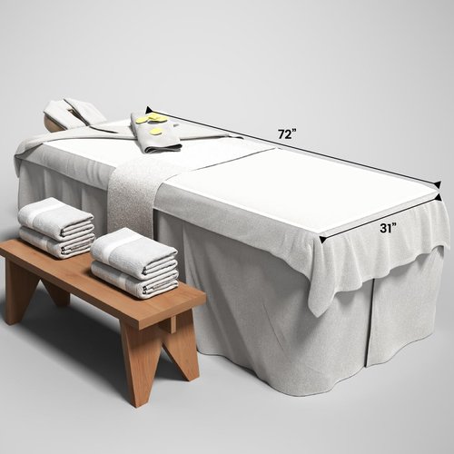 ForPro Professional Collection Fleece Massage Table Warmer - Extra Large 31" x 72" | 9 Heat Settings & LED Controller