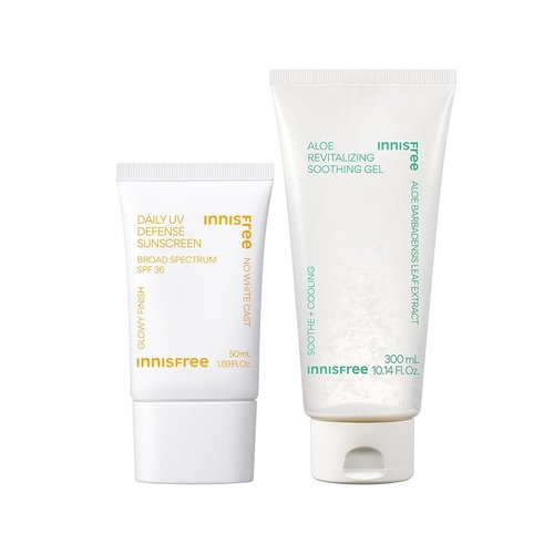 Innisfree Daily UV Defense SPF 36 | Lightweight Korean Face Sunscreen with Invisible Finish & Hydration