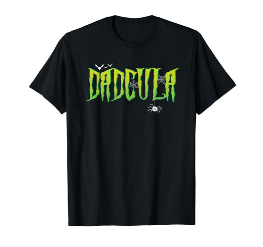 Funny Dadcula Halloween Dad Mens Couples Matching Costume T-Shirt