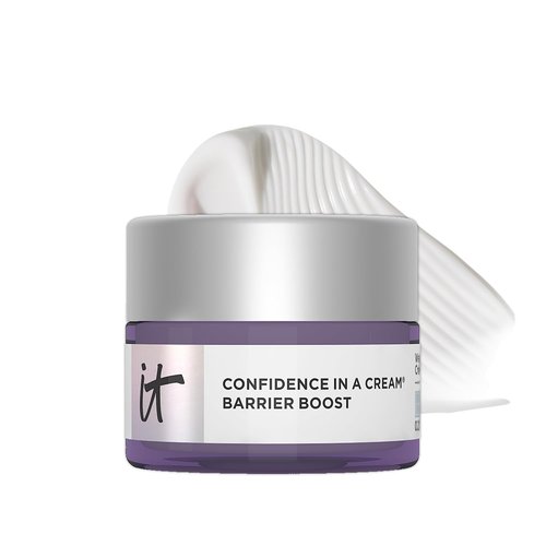 IT Cosmetics Confidence in a Cream - Daily Face Moisturizer for Skin Barrier Repair | Fragrance-Free, 100HR Hydration