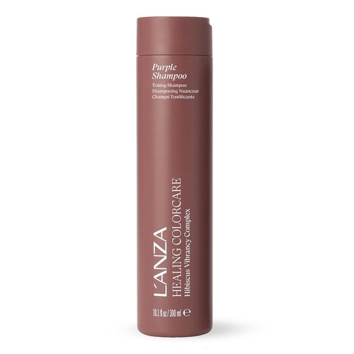 L'ANZA Healing Colorcare Purple Shampoo - Neutralizes Brass & Brightens Blondes | Sulfate-Free, Moisturizing