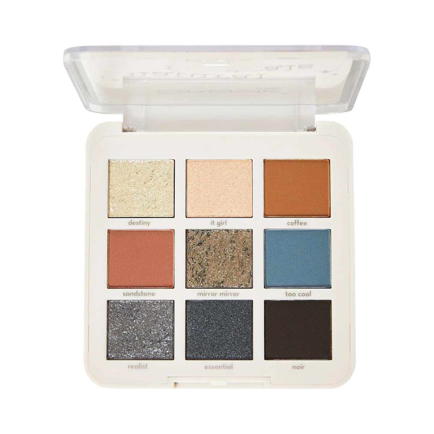 The Crème Shop Natural Neutrals Eyeshadow Palette - 9 Highly Pigmented Shimmer & Matte Shades