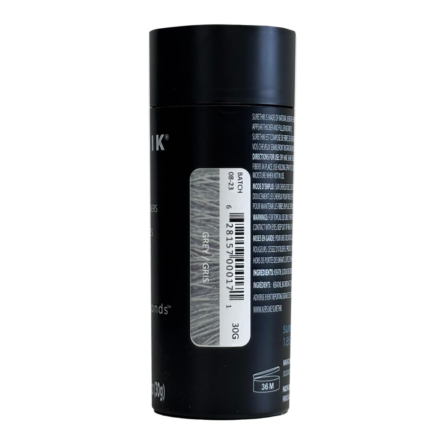 SURETHIK Hair Fibers, 30g (Auburn), Fills Thinning Hair for Visibly Fuller Look, Conceals Bald Spots, Natural Look, For Men & Women