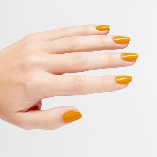 OPI Infinite Shine Ready, Sunset, Glow | Opaque Bright Yellow Crème Long Wear Gel Like Nail Polish | Vegan, Long Lasting, Streak Free