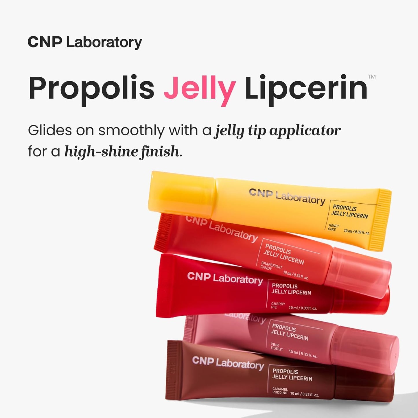 CNP Propolis Jelly Lipcerin™ - Hydrating Lip Balm & Gloss with Manuka Honey | 0.3 fl. oz. Honey Cake