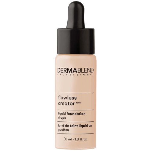 Dermablend Flawless Creator Liquid Foundation - Full Coverage, Lightweight, Natural Finish, 1 Fl Oz