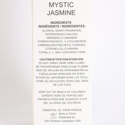 Regine Switzerland Mystic Jasmine Women's Perfume - Elegant Floral Woody Eau de Parfum 100 ML