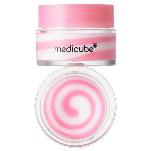 Medicube PDRN Lip Sleeping Mask Glow Balm - Salmon PDRN, Collagen & Shea Butter for Softer Lips | 0.35 oz.