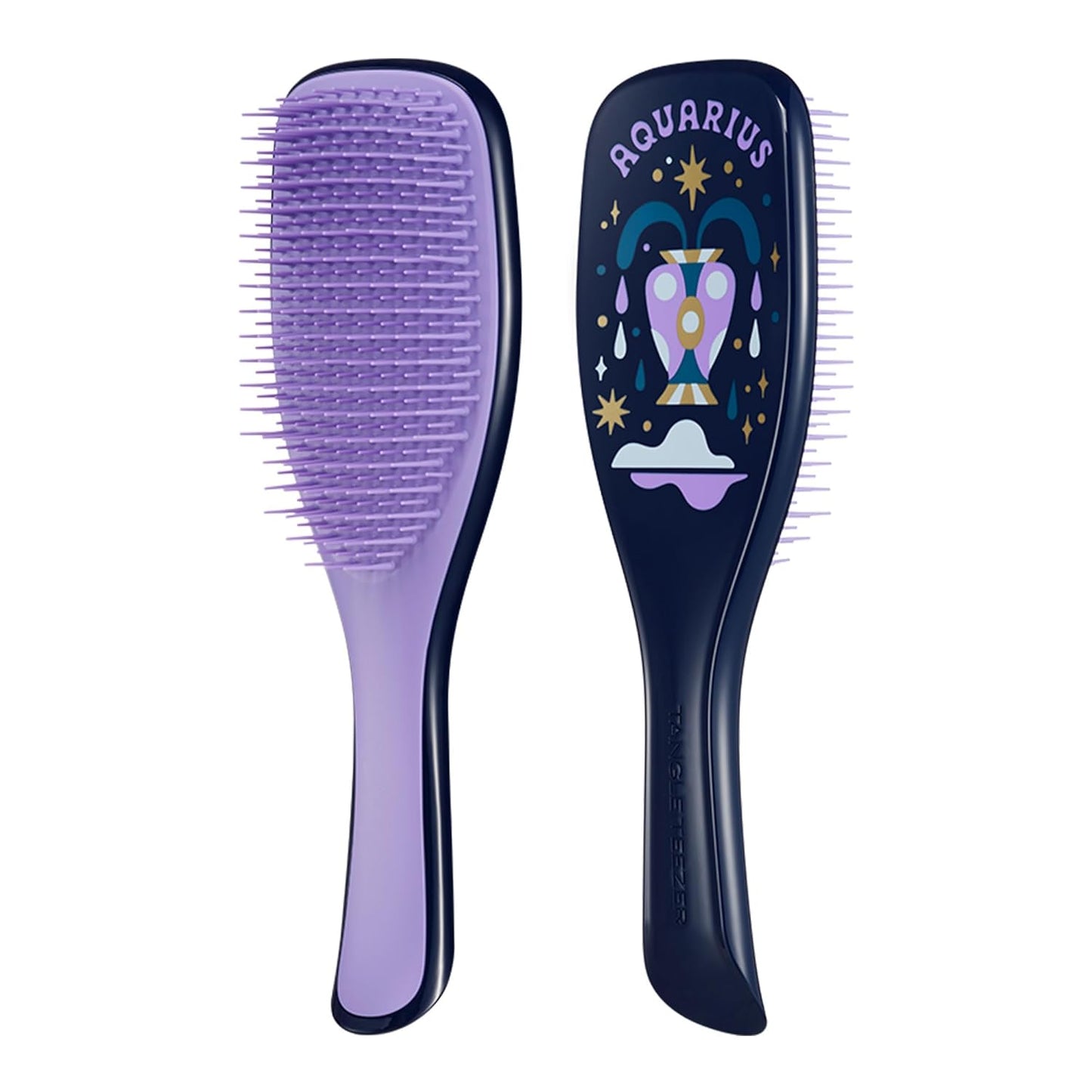 Tangle Teezer Zodiac Ultimate Detangler Hairbrush - Eliminates Knots & Reduces Breakage | Aquarius Design