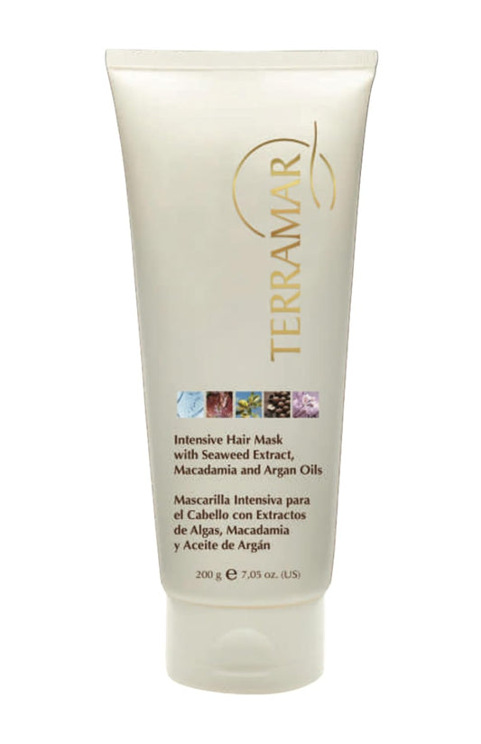 Terramar Intensive Hair Mask - Deep Conditioning with Seaweed, Macadamia & Argan Oils | 7.05 oz