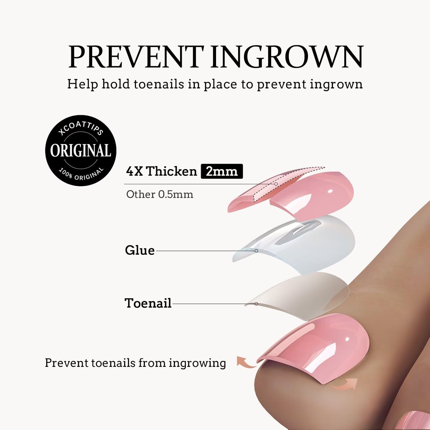 BTArtboxnails YCOATTIPS Pink Chrome Press On Toenails - Glossy Toe Nail Press Ons Short, Pink Glazed Fake Toe Nails, Soak Off Soft Gel Toe Nail Extensions