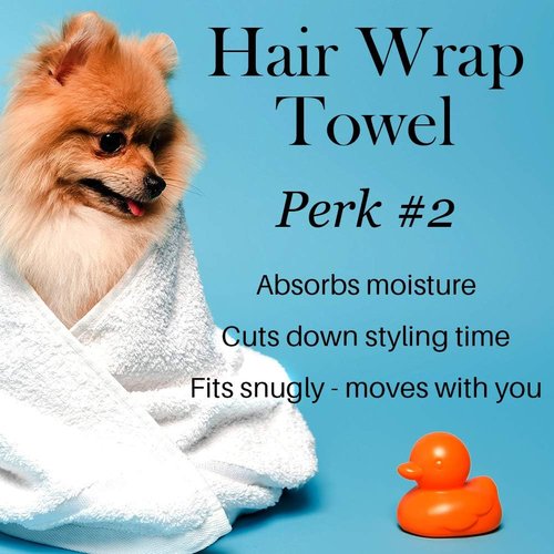 L'ANGE HAIR Microfiber Hair Wrap - Quick-Dry, Frizz-Free Towel for All Hair Types | Perfect for Sleep & Shower