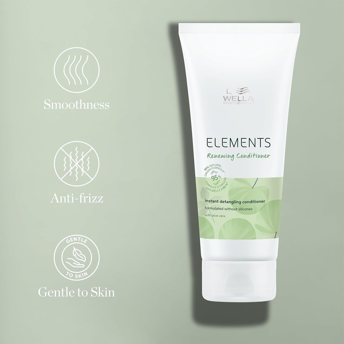 Wella Professionals Renewing Shampoo & Conditioner Set - Sulfate & Silicone Free, Instant Detangling for All Hair Types