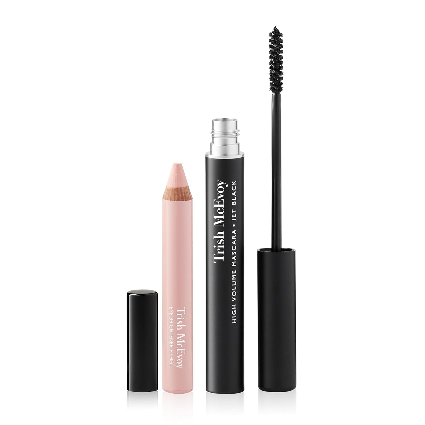 Trish McEvoy High Volume Mascara & Eye Brightener Duo - 2 Piece Set for Stunning Eyes