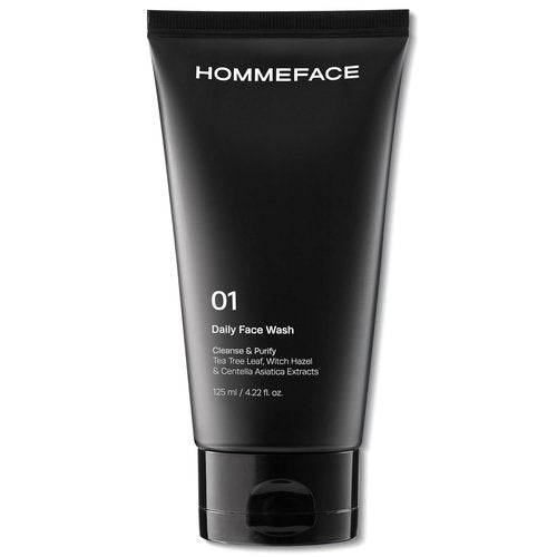 HommeFace Men's Daily Face Wash - Gentle Cleanser for Deep Cleansing & Purifying | 4.22 fl oz