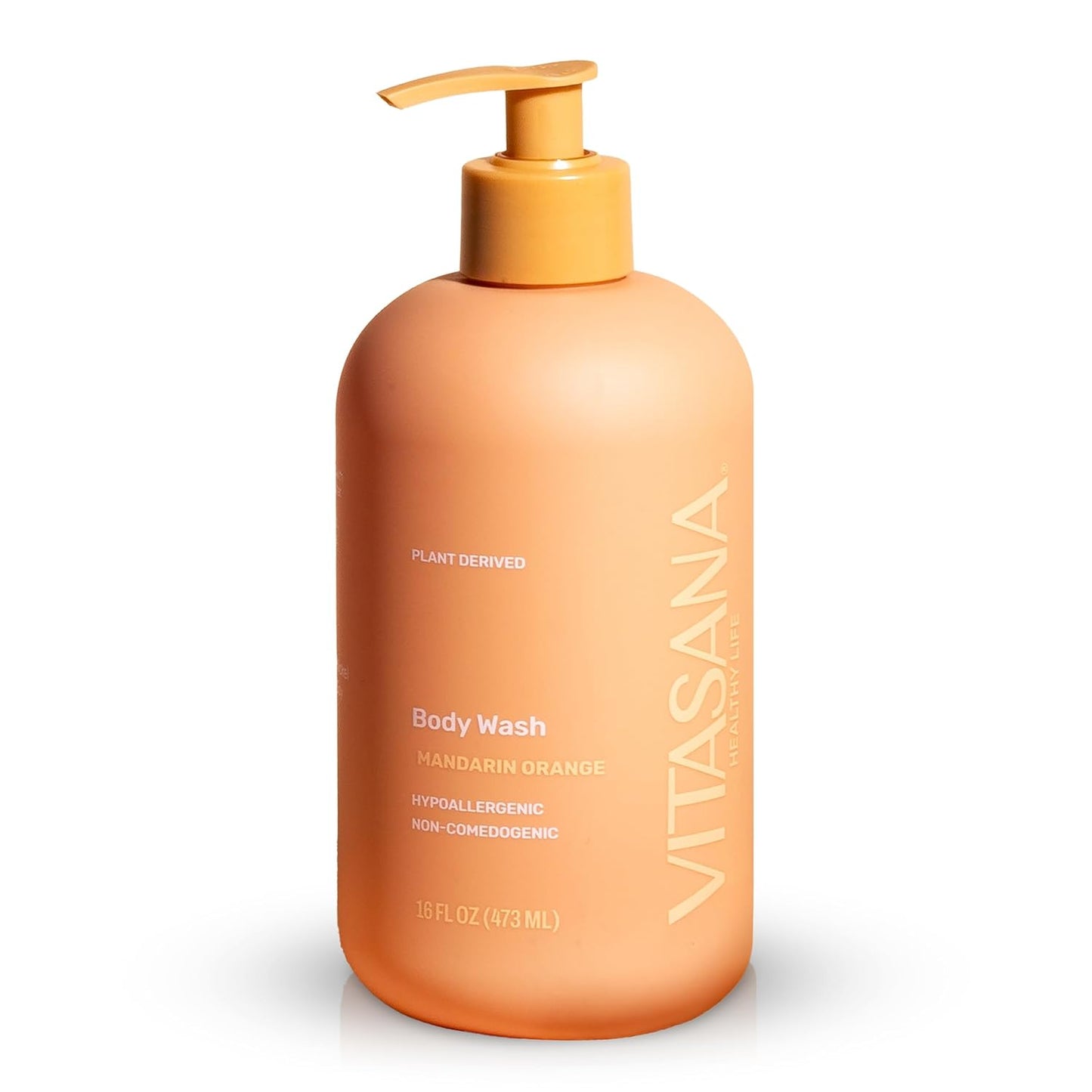 Skiennix Natural Body Wash - Mandarin Orange Scent, 98.9% Plant-Derived, EWG Verified, 16 oz