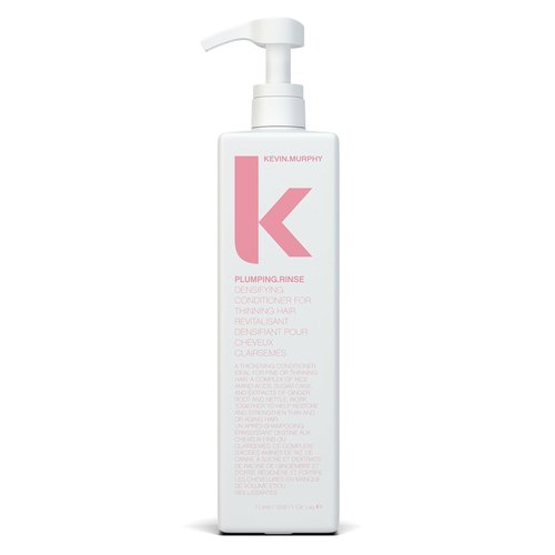 KEVIN.MURPHY Plumping.Rinse - Thickening Conditioner for Fine, Thin & Aging Hair - Hydrating with Bamboo Extract & Shea Butter - 1L / 33.8 fl oz