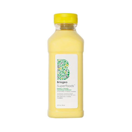 Briogeo Superfoods Banana + Coconut Conditioner - Nourishing Moisture for All Hair Textures | Vegan & Cruelty-Free