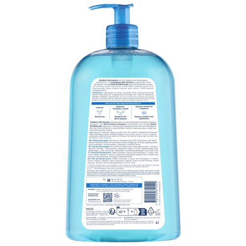 Bioderma Atoderm Hydrating Shower Gel - Moisturizing Cleanser for Normal to Dry Skin