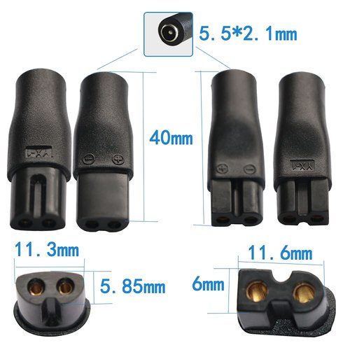 Power Cord 5V Replacement Charger - USB Adapter for Hairdressers, Shavers, Lamps & More