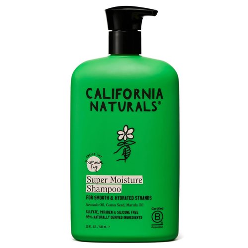 California Naturals Super Moisture Shampoo - Hydrating Care for Dry, Damaged Hair | 20 fl oz, Vegan & Color Safe
