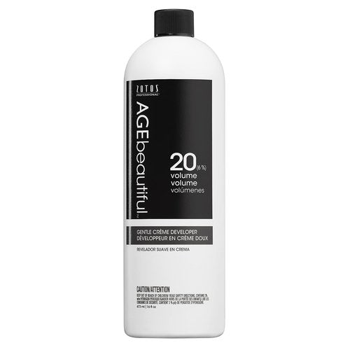 AGE Beautiful Gentle Creme Hair Developer - Professional Permanent Color & Toner | Long-Lasting Gray Coverage