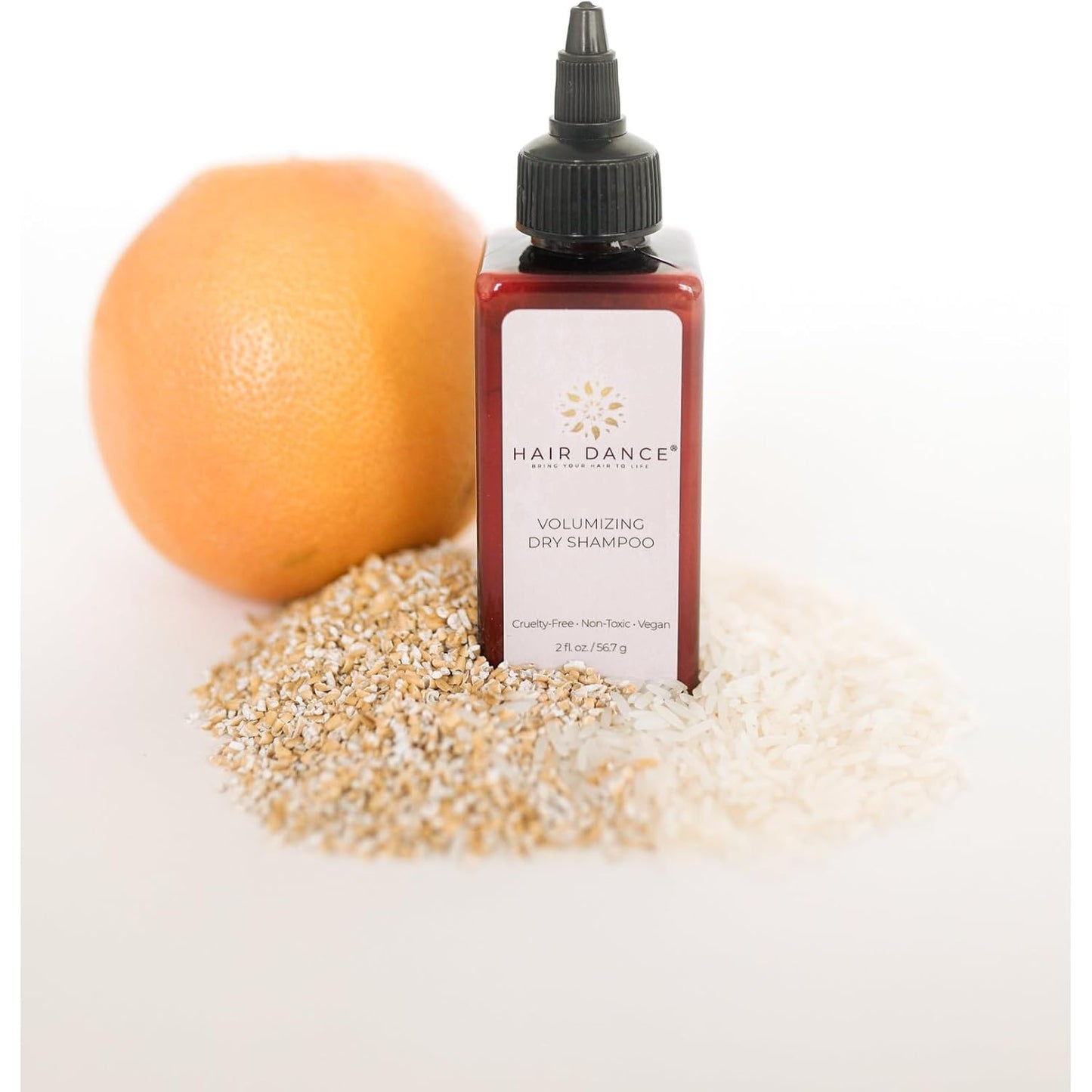 Skiennix Dry Shampoo Powder - Natural & Organic Formula | Jumbo Size | Vegan & Cruelty-Free | 2 Oz Grapefruit Oil Scented