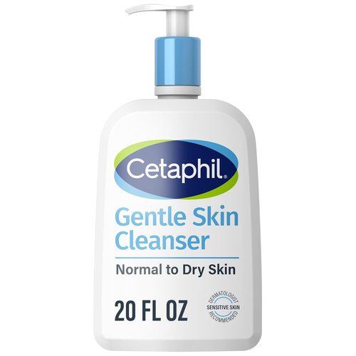 Cetaphil Hydrating Face Wash - Gentle Cleanser for Sensitive Skin | 20 oz, Fragrance-Free & Soap-Free