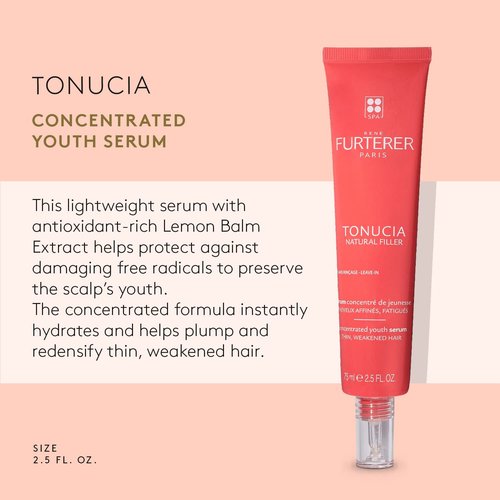 René Furterer TONUCIA Youth Serum - Collagen-Boosting Treatment for Thin, Aging Hair - 2.5 fl. oz.