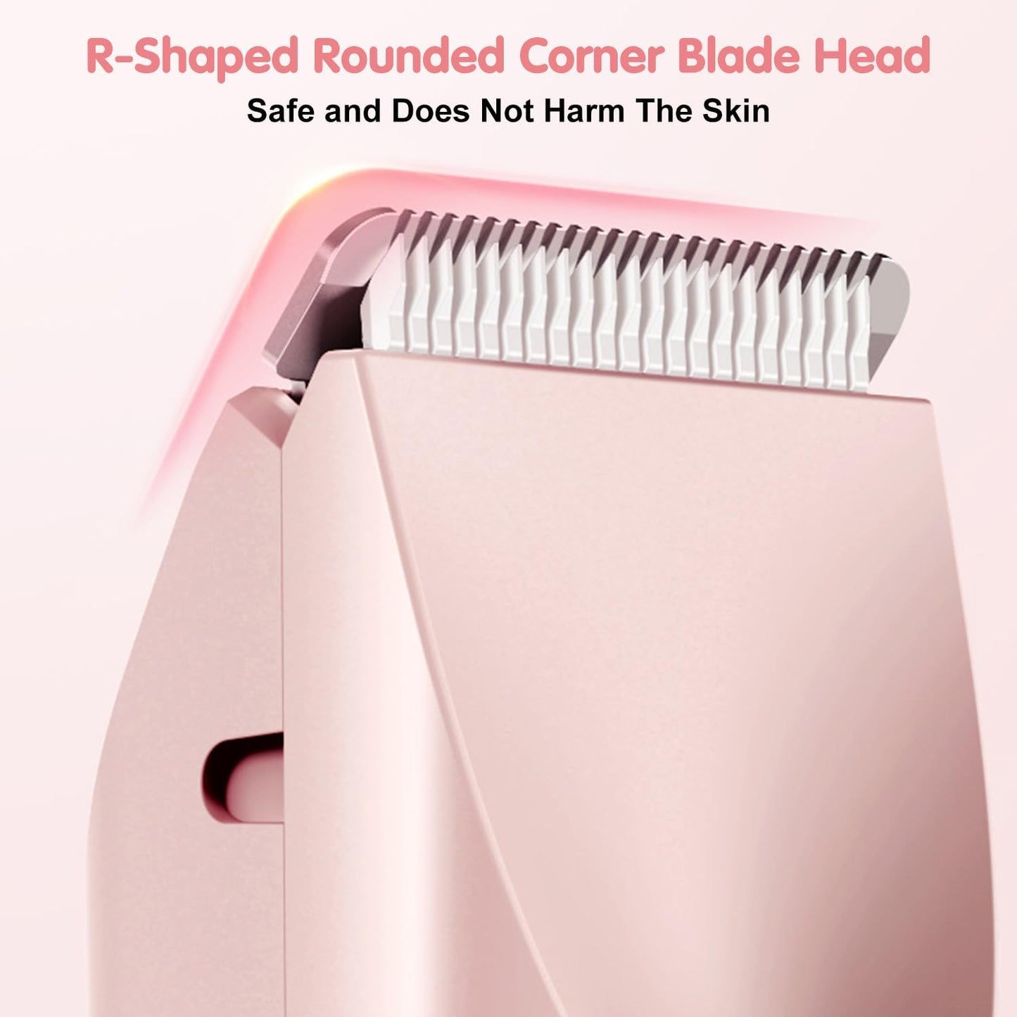 Skiennix Bikini Trimmer - 2-in-1 Cordless & Waterproof Electric Shaver for Women | Painless Hair Removal in Purple
