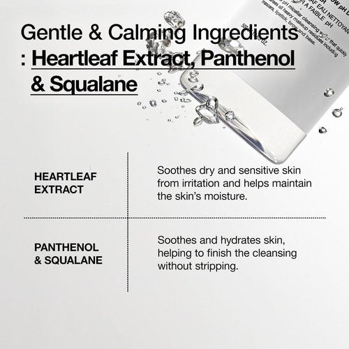 ANUA Heartleaf Cleansing Water - Low pH Micellar Makeup Remover for Sensitive Skin | 500g (17.63 oz.)