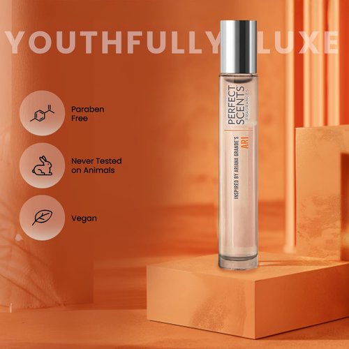 Ariana Grande Ari Eau de Toilette Rollerball - Vegan, Paraben-Free, 0.34 Fl Oz | Perfect Scents Fragrances