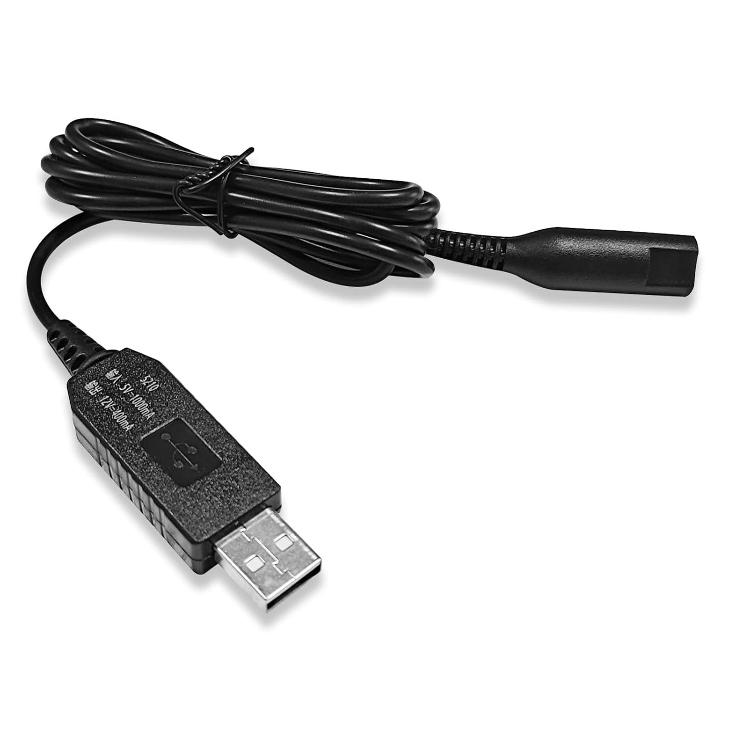 Braun 12V Charging Cord - Replacement Cable for Electric Shaver Series S1-S9 | Compatible with Models 340, 3040s, 390cc, 720, 790cc