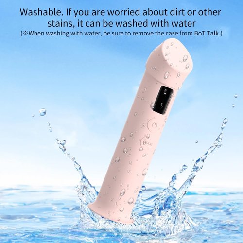 Age-R Silicone Protective Case - Durable Pink Cover for Booster Pro Device