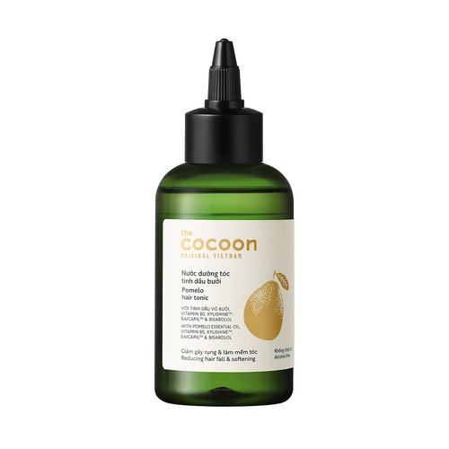 Cocoon Pomelo Grapefruit Oil Hair Tonic - Vegan Scalp Serum for Thinning & Damaged Hair | 4.73 fl oz