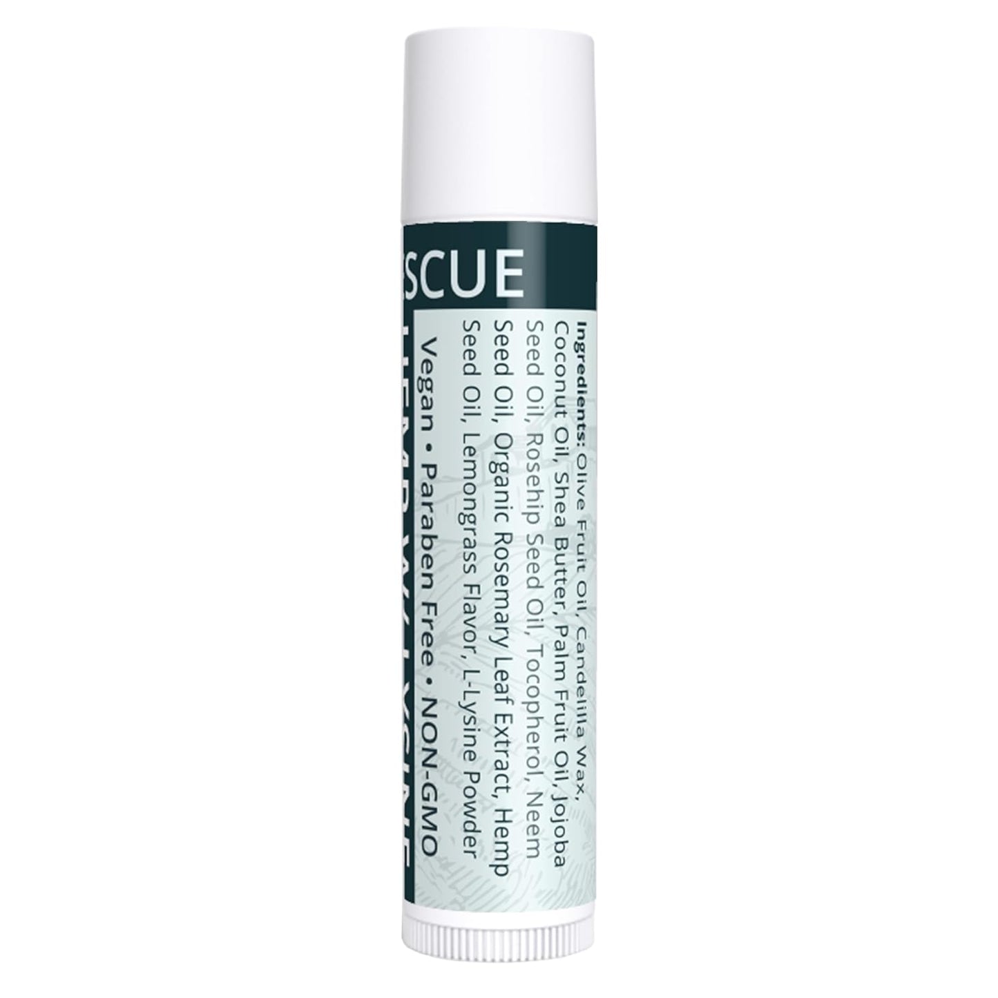 Skiennix Hemp Lip Balm - Intense Moisture & Softness with L-Lysine & Seed Oil | 5 Tubes