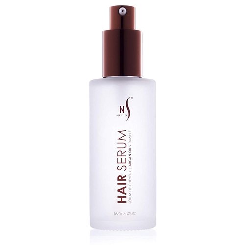 HerStyler Argan Oil Hair Repair Serum - Smooth Frizz & Restore Shine - 2 Fl Oz - Single Bottle