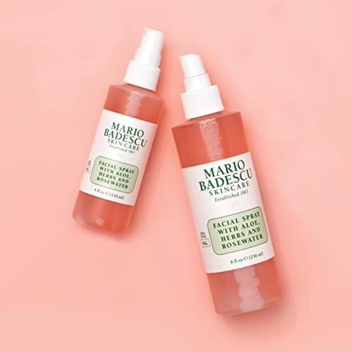 Mario Badescu Facial Spray - Hydrating Aloe, Herbs & Rose Water Mist for All Skin Types