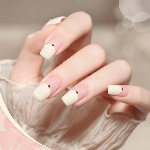 GAOY White Gel Nail Polish, 16ml Soak Off Gel Polish, UV Light Cure for Nail Art DIY Manicure at Home, 2011 Silk White