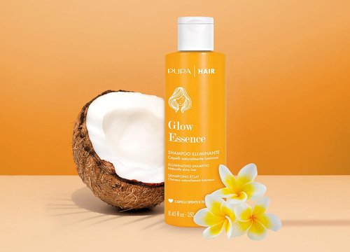 Pupa Milano Glow Essence Illuminating Shampoo - Revitalize Dull Color-Treated Hair - 8.45 oz