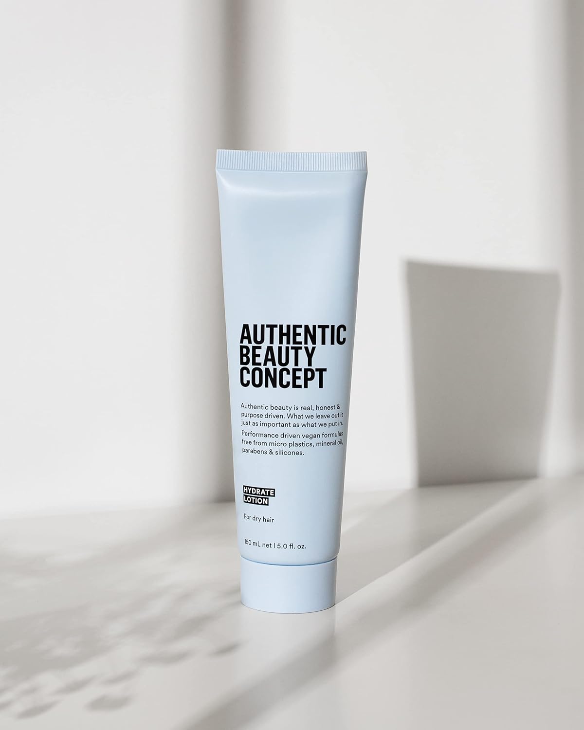 Authentic Beauty Concept Hydrate Lotion - Hydrating Leave-In Cream for Normal to Dry Hair | 5 fl. oz | Vegan & Cruelty-Free