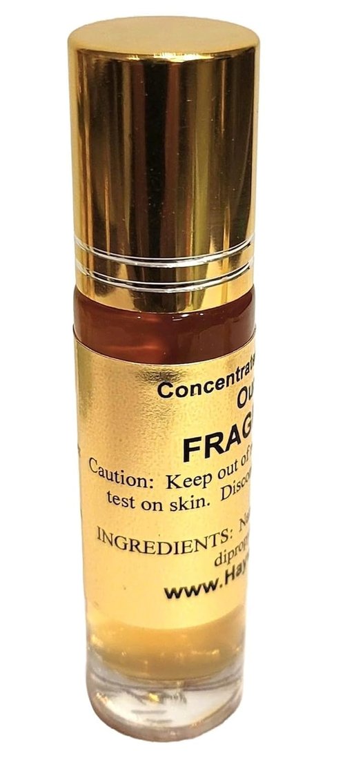 HYWD Enterprises Perfume Oil - Cinnabar Inspired Fragrance for Women | Eau de Parfum, 1/3 oz (10ml) Glass Roll-On