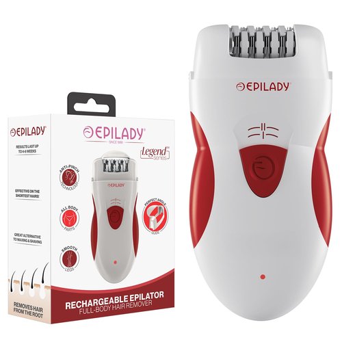 Epilady Legend 4 | Cordless Epilator & Bikini Trimmer - Rechargeable Hair Removal Device for Women