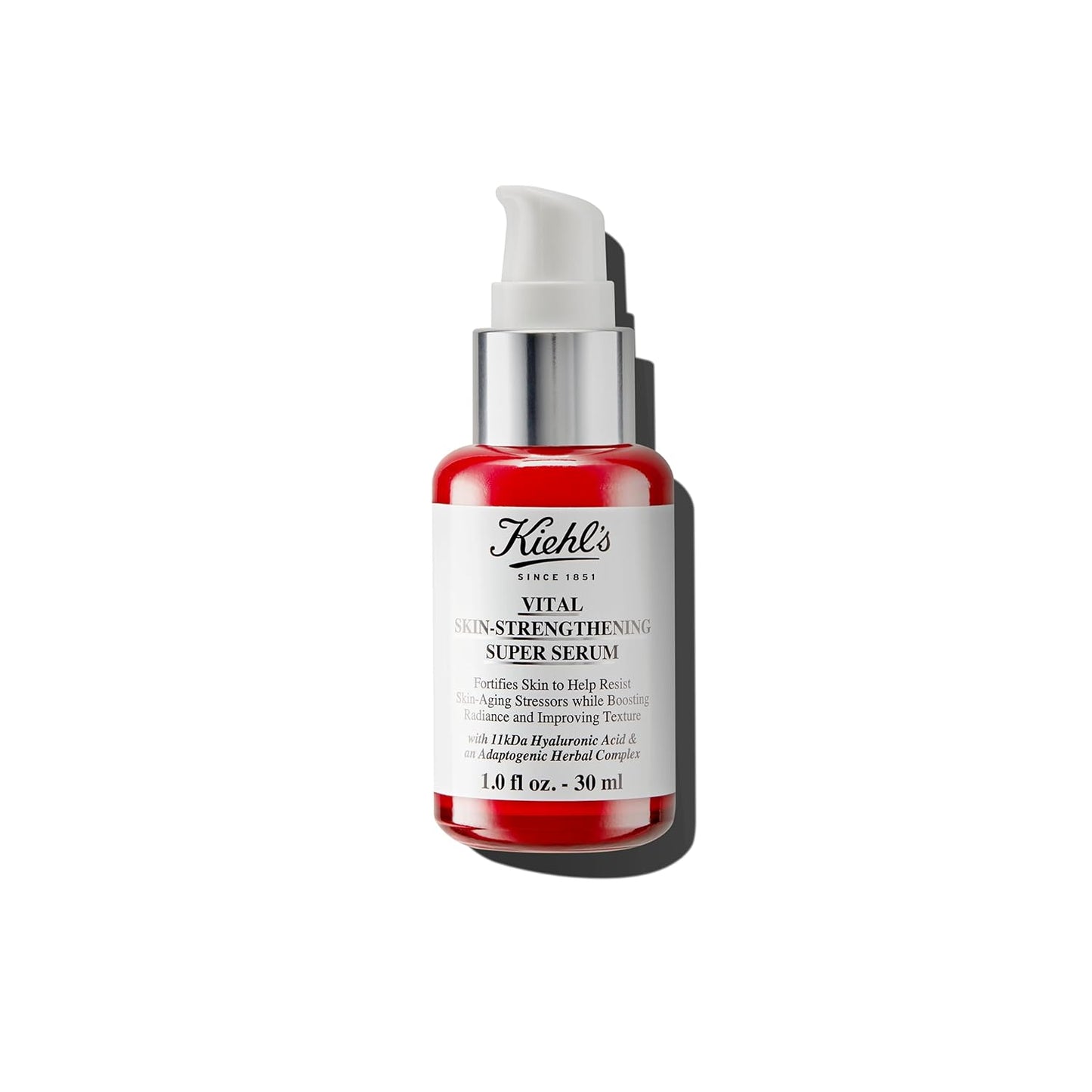 Kiehl's Vital Skin-Strengthening Hyaluronic Acid Super Serum - Boosts Radiance & Smooths Fine Lines | All Skin Types
