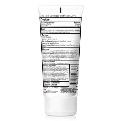 La Roche-Posay Anthelios Mineral Sunscreen SPF 50 - Gentle Broad Spectrum Lotion for Face & Body