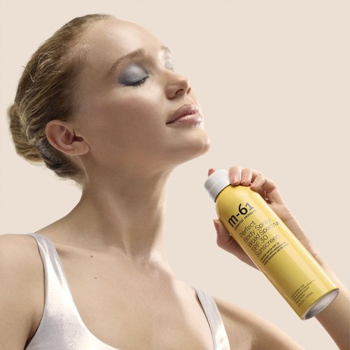 M-61 Sunscreen Spray SPF 30 - Lightweight Clear Mist, Water Resistant | Vitamin E & Aloe | 6 Fl Oz