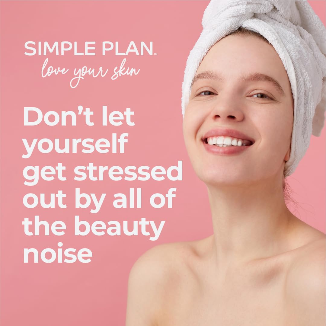Simple Plan Daily Hydrating Day Cream - Fragrance-Free with Hyaluronic Acid & Ceramides | Lightweight for Sensitive Skin (50ml)