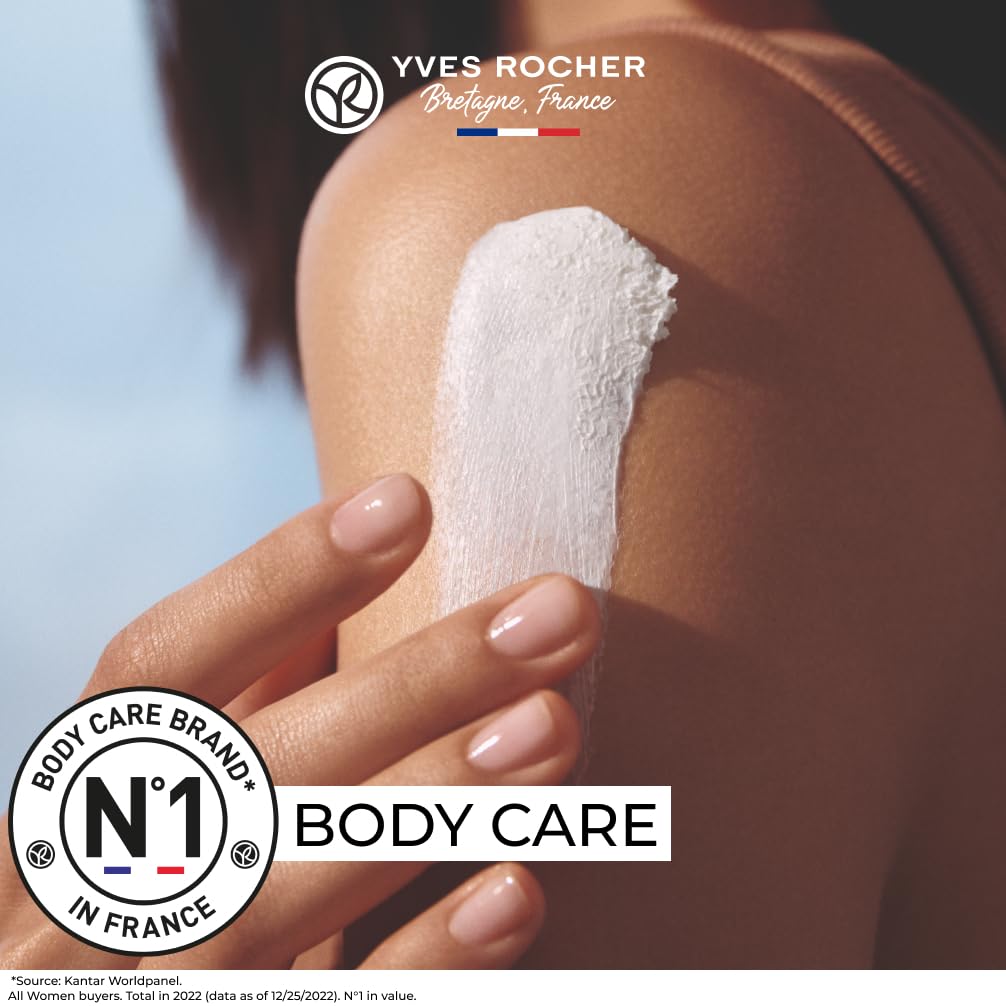 Yves Rocher Whipped Body Butter - Repairing Formula for Dry Skin with Shea Butter | 8.4 FL OZ