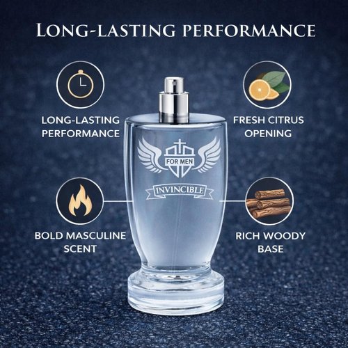 Regine Switzerland Men's Perfume - Fresh Aquatic Woody Cologne with Grapefruit & Jasmine - Long-Lasting 100ml